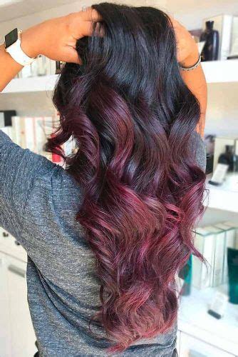 24 Trendy Black Ombre Hair Ideas To Pull Off With Images Black Hair