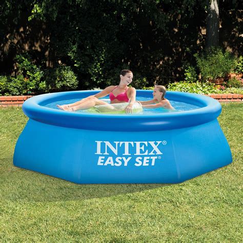 Intex 8and X 30x22 Easy Set Above Ground Swimming Pool With Filter Pump