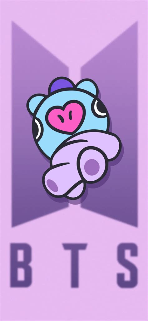 Bts Wallpaper With Mang From Bt21 Wallpapers Clan