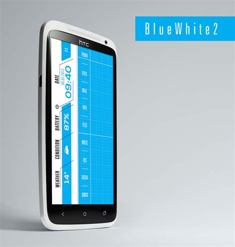 Get This Look For Your Android Blue White 2 Blue White Android Blue