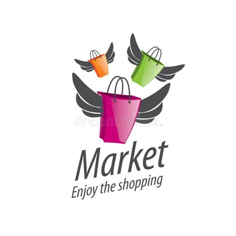 Vector Shopping Logo Stock Vector Illustration Of Basket 126240218