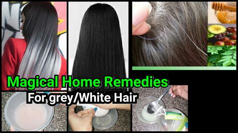 A home spa treatment is a great way to relax at home after a busy, stressful day. Magical Home Remedies for grey/white hair//Treatment to ...