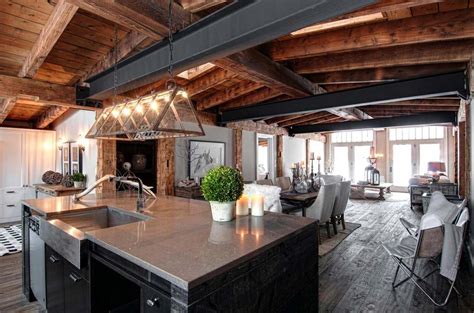 Luxury Canadian Home Reveals Splendid Rustic Modern Aesthetic Log