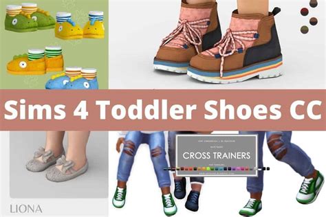 21 Sims 4 Toddler Shoes Cc Boots Sandals And Sneakers We Want Mods