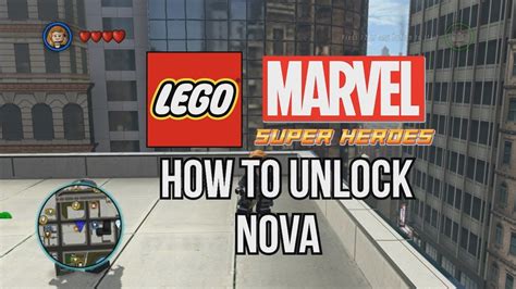 How To Unlock Nova LEGO Marvel Super Heroes YouTube