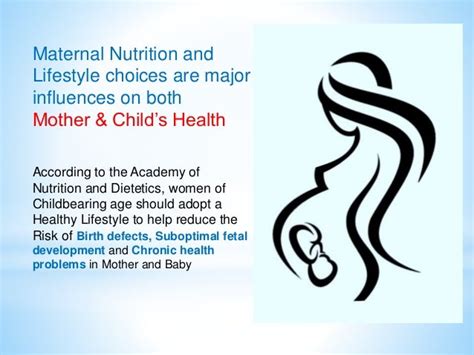 nutrition and lifestyle for a healthy pregnancy outcome