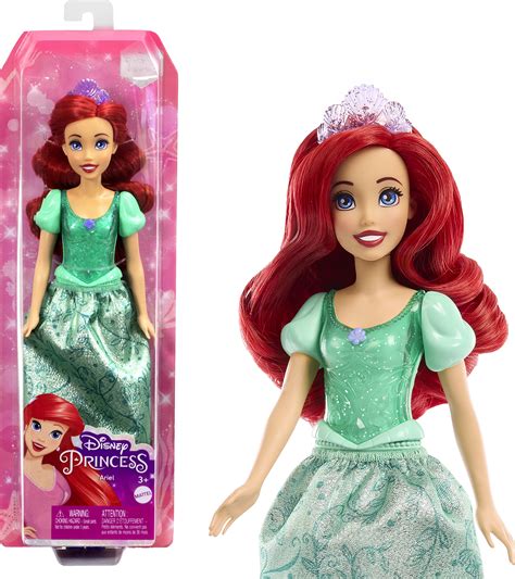 buy disney princess ariel fashion doll new for 2023 sparkling look with red hair blue eyes