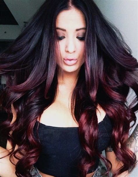 Ombré On Reddish Undertones Red Ombre Hair Ombre Hair Color