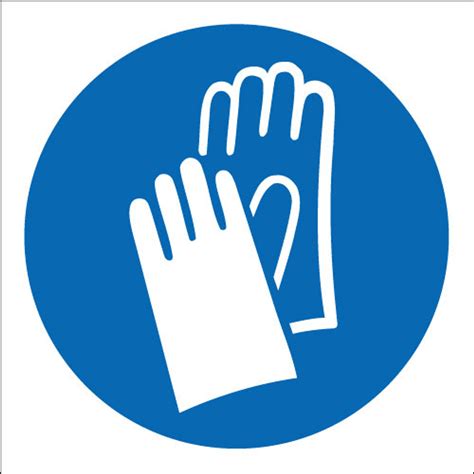 Hand Protection Logo Signs 2 Safety