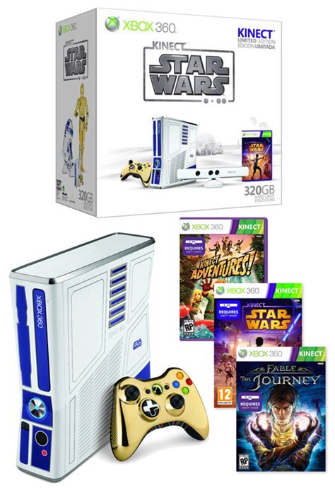 Limited Edition Star Wars Xbox 360 Console Bundle X360 Buy Now At