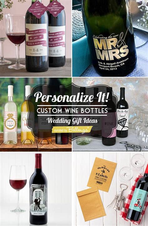 Shop for wonderful wedding gift ideas that will show your appreciation. Give Customized Wine Bottles as Personalized Wedding Gifts ...