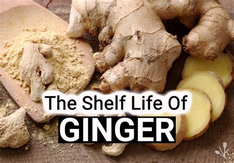 How Long Does Ginger Last Shelf Life Of Fresh Ground Paste