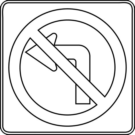 Traffic Sign Coloring Pages Clipart Best