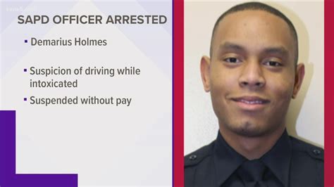 Sapd Officer Arrested On Allegations Of Drunk Driving Youtube
