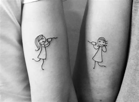 Más De 30 Tatuajes De Hermanas Ideales Para Mostrar Vuestro Amor