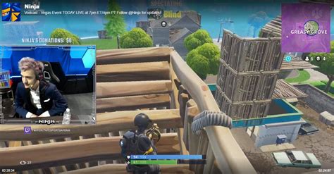 Ninjas Fortnite Battle Royale Vegas Event Shatters His Old Twitch