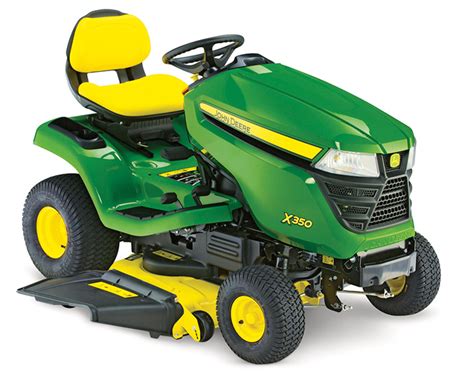 John Deere Select Series X300 Lawn Tractor X350 48 In Deck