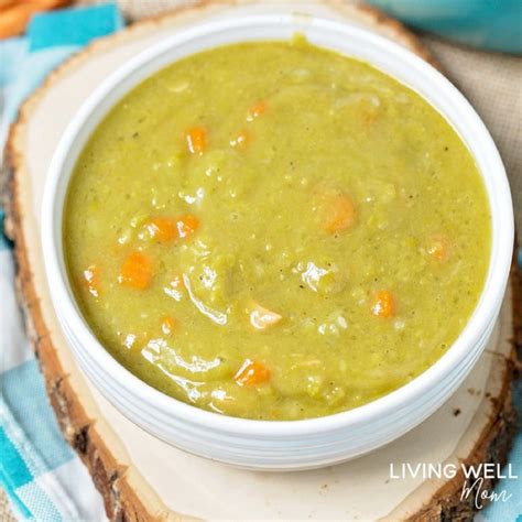 Hearty Split Pea Soup With Ham Gluten Dairy Free