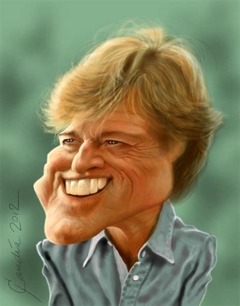 Robert Redford By Studiocandia On Deviantart Caricature From Photo