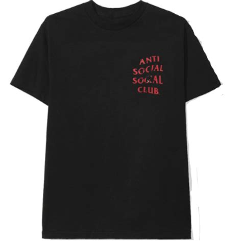 Anti Social Social Club Bitter Black Tee By Youbetterfly