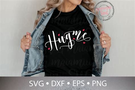 Hug Me Svg Files Valentines Shirt Svg Graphic By Maiamiiisvg · Creative Fabrica