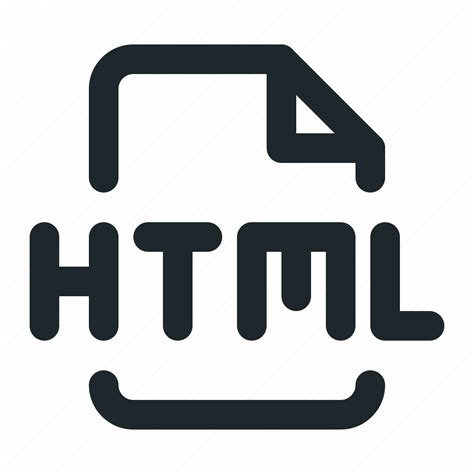 Coding File Html Icon Download On Iconfinder