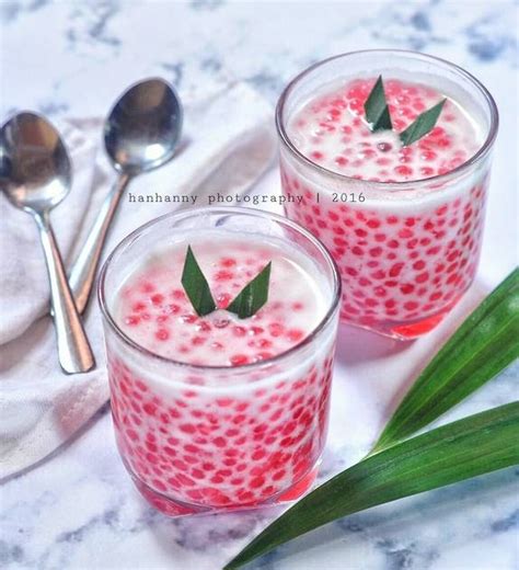 Tumis semua bumbu halus, serai dan daun jeruk. Bubur Mutiara by Hanhanny | Aneka Resep Minuman Segar