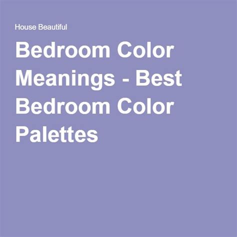 The perfect bedroom color scheme combines the right paint colors, bedding, pillows, accessories, and furniture for a cohesive look. How the Color of Your Bedroom Affects Your Life | Best ...