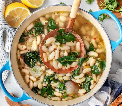 Cannellini Beans And Greens Recipe Love And Lemons