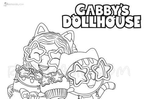 43+ gabby's dollhouse dj catnip coloring pages - MariettaBeinn