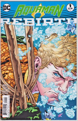 Aquaman Rebirth1 Vfnm 2016 Dc Comics Ebay
