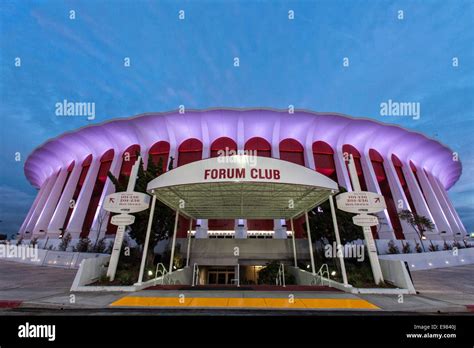 The Forum Inglewood Los Angeles California Usa Stock Photo Alamy