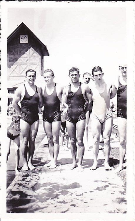 vintage swimmers Мужской винтаж Винтаж портрет Винтажные купальники