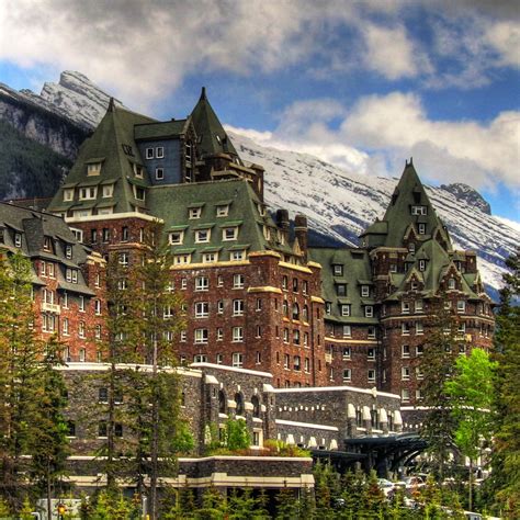 Banff Springs Hotel Alberta Canada Canada Travel Fairmont Banff
