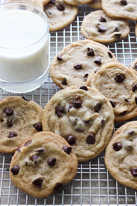 Soft And Chewy Chocolate Chip Cookies Mandys Recipe Box
