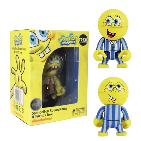 Spongebob Squarepants And Friends Trexi Mini Figures Bedtime Spongebob