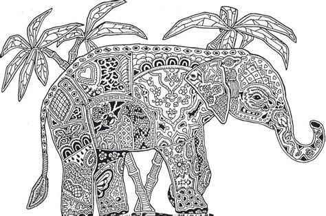 Elephant mandala coloring pages pdf. Printable 18 Elephant Mandala Coloring Pages 5440 ...