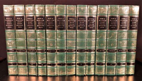 Lot Funk And Wagnalls Standard Reference Encyclopedia Set Volumes 1