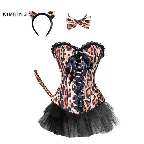 Buy Kimring Sexy Leopard Costume For Women Adult Halloween Cosplay Costume