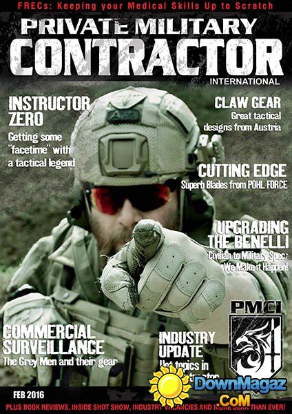Private Military Contractor International February 2016 Download