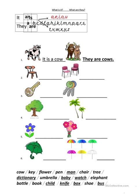 A count noun is a person, place, or thing that can have a singular or plural form. Esl Math Word Problems Singular And Plural Sentences ...
