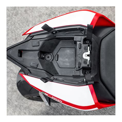 You can choose between glossy black and matte black. Kriega - US-Drypack fitting kit Ducati Panigale - Biker Outfit