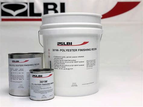 301w Polyester Finishing Resin Lbi Fiberglass Products