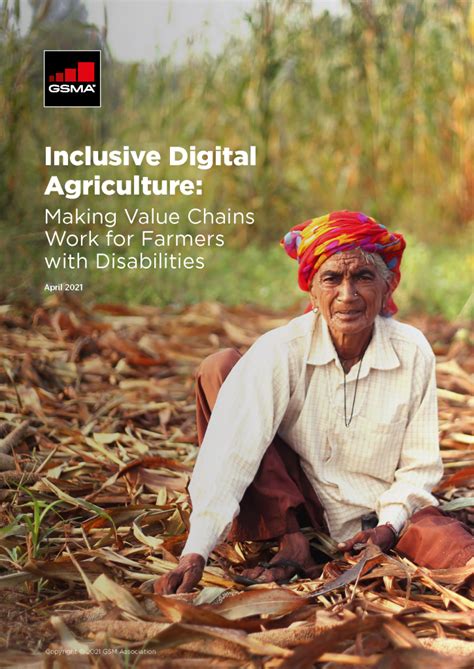 Gsma Inclusive Digital Agriculture Making Value Chains Work For Farmers With Disabilities