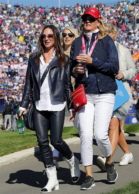 Tiger Woods Girlfriend Erica Herman In Sexy Leather Trousers At Ryder Cup 2018 Celebrity News