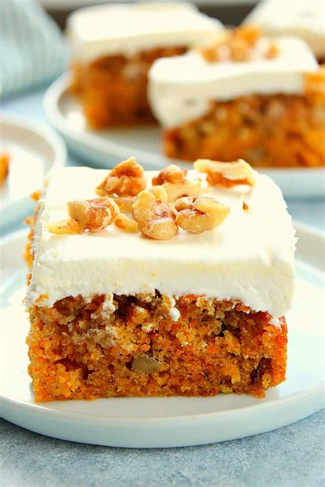 This moist carrot cake recipe i'm sharing with you today is one of my grandma barb's most for some reason, i only remember having grandma barb's carrot cake around easter time. The Best Moist Carrot Cake - Crunchy Creamy Sweet