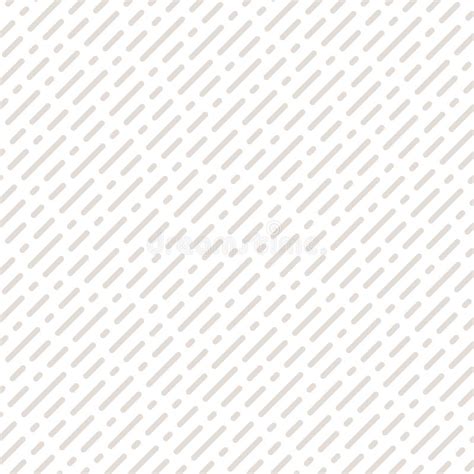Subtle Diagonal Halftone Seamless Pattern White And Beige Vector Mesh