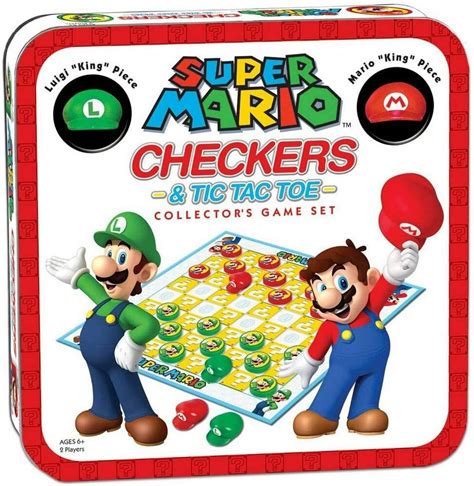 Super Mario Checkers And Tic Tac Toe Grandrabbits Toys In Boulder
