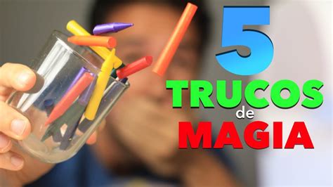 5 Trucos de Magia para Niños Muy Fácil de Hacer Magia en Casa YouTube