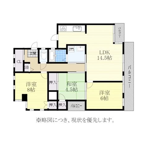 名古屋市営地下鉄桜通線 徳重駅 地上4階建て（地下1階付き） 築37年 愛知県名古屋市緑区乗鞍1丁目 10万円／3ldk／95㎡｜賃貸物件